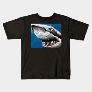 Great White Shark Kids T-Shirt